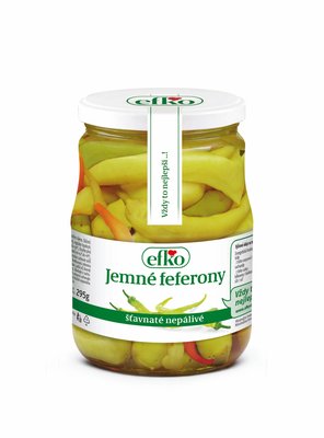 Obrázek Jemné feferony 720 ml