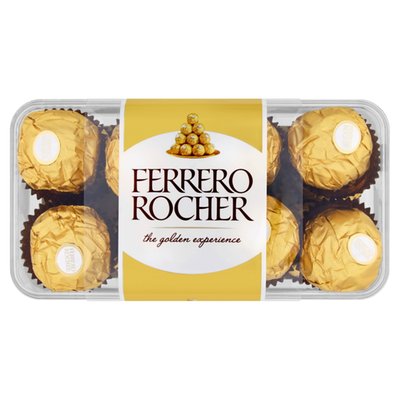 Obrázek Ferrero Rocher Oplatky s polevou z mléčné čokolády a drcenými lískovými oříšky 200g