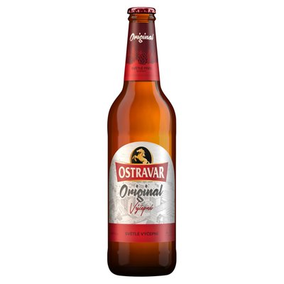 Obrázek Ostravar Original světlé pivo 0,5l