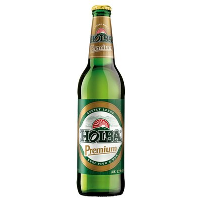 Obrázek Holba Premium pivo světlý ležák 0,5l