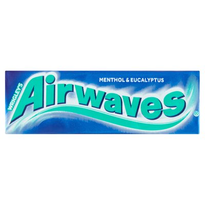 Obrázek Wrigley's Airwaves Menthol & Eucalyptus 10 ks 14g