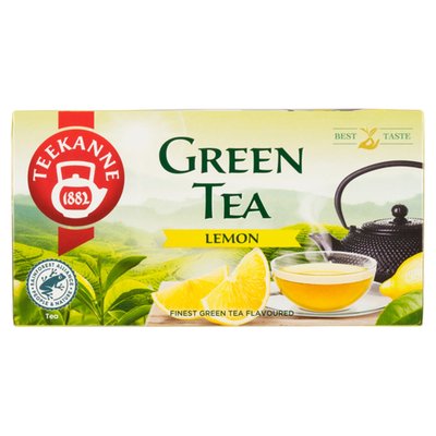Obrázek Teekanne Zelený čaj aromatizovaný s příchutí citrónu 20 x 1,75g (35g)
