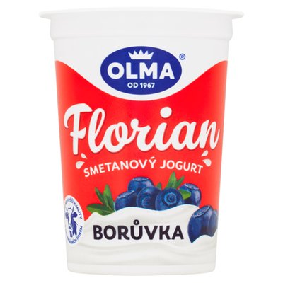 Obrázek Olma Florian Smetanový jogurt borůvka 150g
