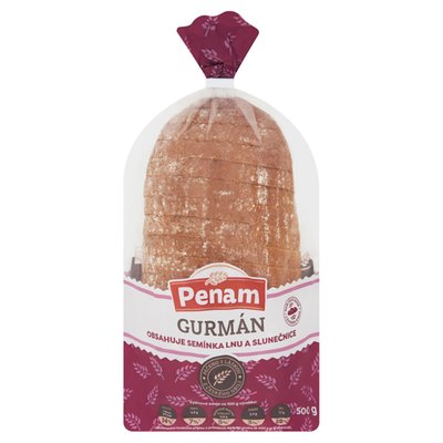 Obrázek Chléb Gurmán 500 g balený, krájený
