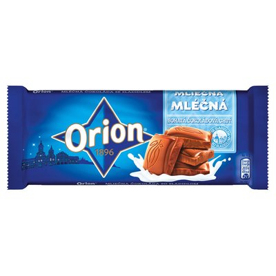 Obrázek X_ORION MLECNA COKOLADA BEZ CUKRU