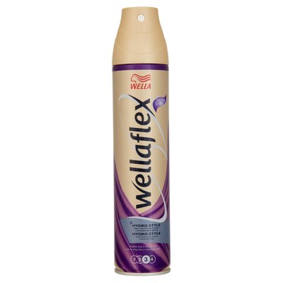Obrázek Wella Wellaflex Hydro style lak na vlasy pro extra silné zpevnění 250ml