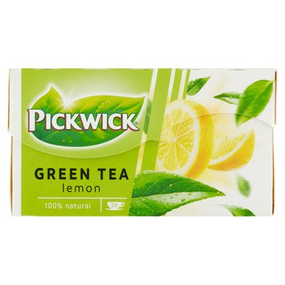 Obrázek PICKWICK Zelený čaj s citronem 20 ks 40g