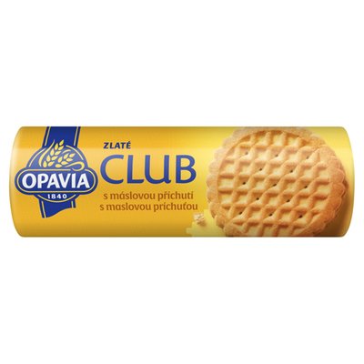 Obrázek Opavia Zlaté Club s máslovou příchutí 140g