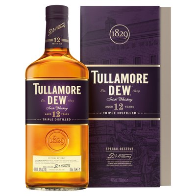 Obrázek Tullamore D.E.W. 12 Years Old Irish Whiskey 700ml