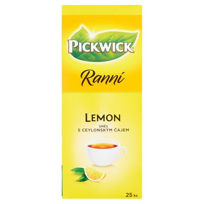 Obrázek PICKWICK Ranní čaj citron 25 ks 43,75g