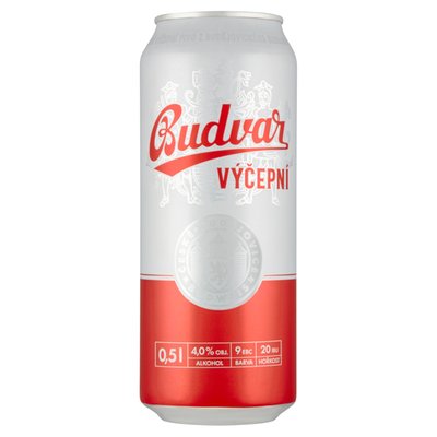 Obrázek Budvar Pivo výčepní světlé 0,5l