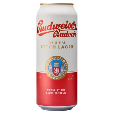 Obrázek Budweiser Budvar Original pivo ležák světlé 0,5l