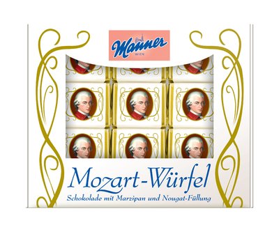 Obrázek Manner Mozart Würfel 118g
