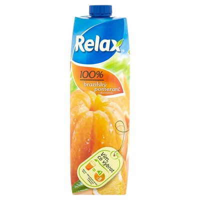 Obrázek Relax Brazilský Pomeranč s dužinou 1l TS