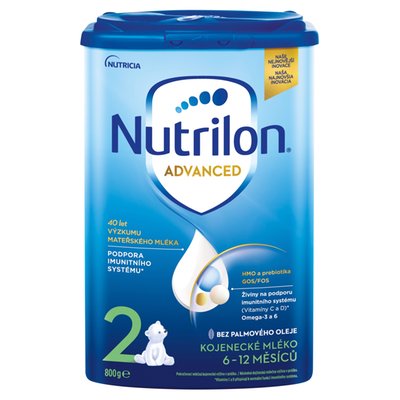 Obrázek Nutrilon Advanced 2 pokračovací kojenecké mléko od uk. 6. měsíce 800g