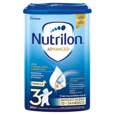 Obrázek Nutrilon Advanced 3 Vanilla batolecí mléko 800 g, 12+