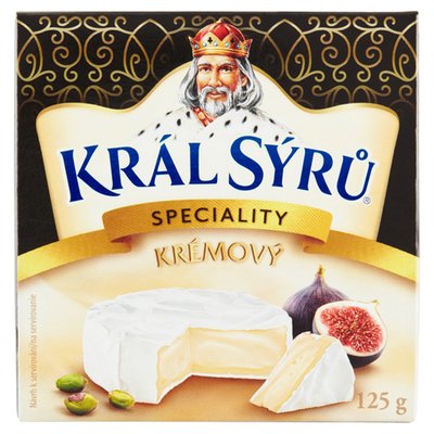 Obrázek Král Sýrů Krémový samet 125g