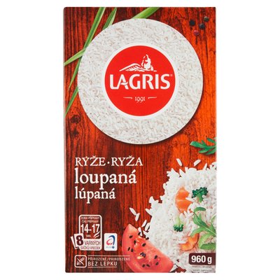 Obrázek Lagris Rýže loupaná ve varných sáčcích 960g