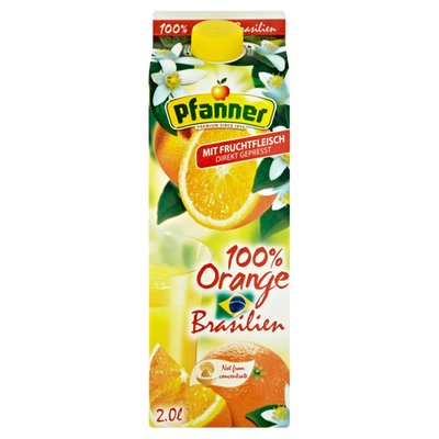 Obrázek Pfanner 100% Brazilien pomerančová šťáva s dužninou 2,0l