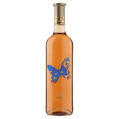 Obrázek Motýl Rosé polosuché růžové víno 0,75l
