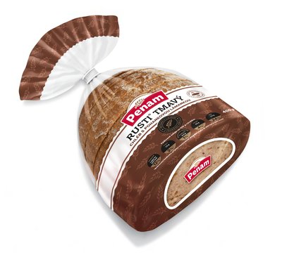 Obrázek Chléb rusti tmavý 400g balený, krájený