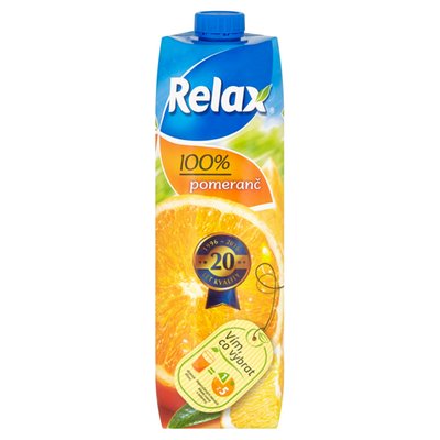 Obrázek Relax 100% Pomeranč 1l TS