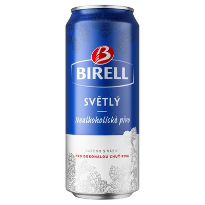Obrázek Birell Světlý nealkoholické pivo 0,5l