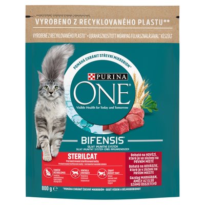 Obrázek Purina ONE Sterilcat bohaté na hovězí 800g