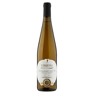 Obrázek Vinium Rulandské bílé jakostní víno s přívlastkem pozdní sběr bílé polosuché 0,75l