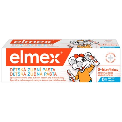 Obrázek elmex® Kids zubní pasta pro děti od prvního zoubku do 6ti let 50ml