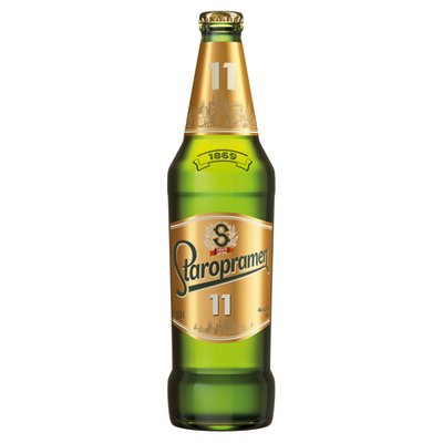 Obrázek Staropramen Jedenáctka pivo ležák světlý 0,5l