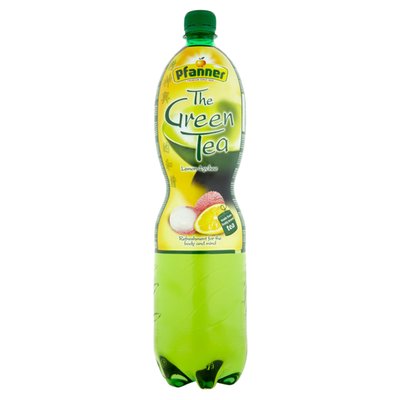 Obrázek Pfanner Zelený čaj citrón-liči 1,5l