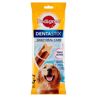Obrázek Pedigree DentaStix Doplňkové krmivo pro psy 25 kg+ 7 tyčinek 270g