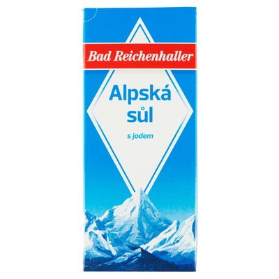 Obrázek Bad Reichenhaller Alpská sůl s jodem 500g