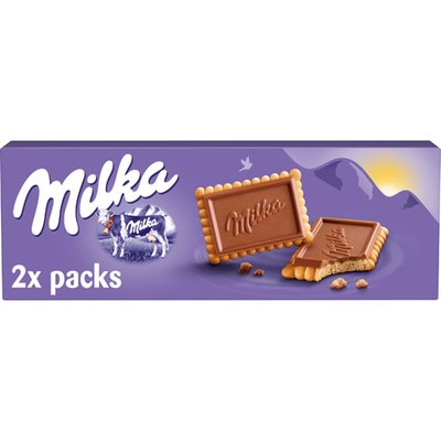 Obrázek Milka Choco Biscuits sušenky s čokoládou 150g