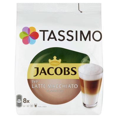 Obrázek TASSIMO LATTE MACCHIATO kapsle 8 ks