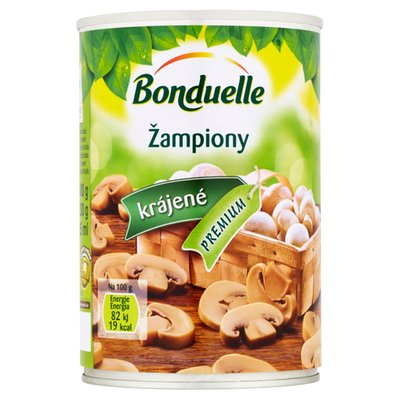 Obrázek Bonduelle Žampiony krájené premium 400g