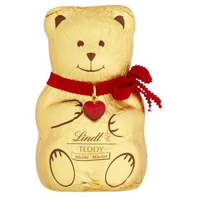 Obrázek Lindt Teddy dutá figurka z mléčné čokolády 100g