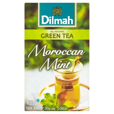 Obrázek Dilmah Moroccan Mint zelený čaj 20 x 1,5g
