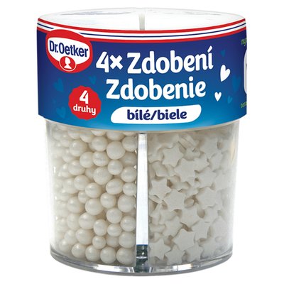 Obrázek Dr. Oetker 4 x zdobení bílé 73g