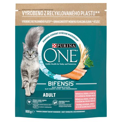 Obrázek Purina ONE Adult bohaté na lososa 800g
