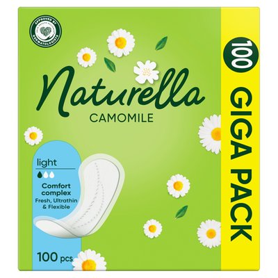 Obrázek Naturella Light Heřmánek Intimky 100 ks