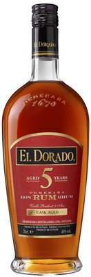Obrázek El Dorado Rum 5 YO 40% Alc. 0.7 l