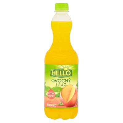 Obrázek Hello Ovocný sirup mango 0,7l
