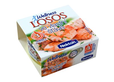 Obrázek Losos ve vlastní šťávě WELLNESS EO 170 g