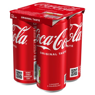 Obrázek Coca-Cola 4 x 330ml