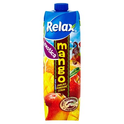Obrázek Relax exotica Mango-Jablko-Pomeranč-Citron 1l TS