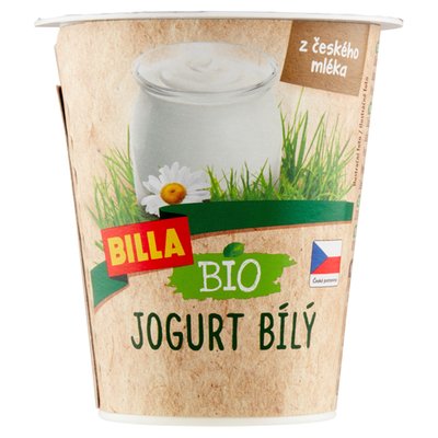 Obrázek BILLA BIO Jogurt bílý 150g