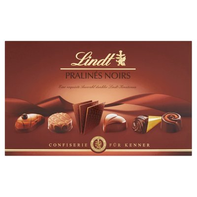 Obrázek Lindt Pralinés Noirs směs čokoládových bonbonů 200g