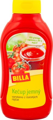 Obrázek BILLA Kečup jemný 910g
